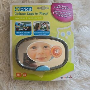 Brica Deluxe Stay-in-Place Baby Mirror